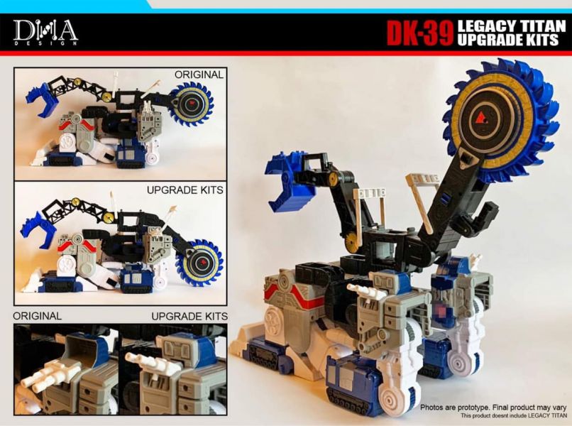 玩具聯合國★ 現貨 DNA Desgin DK-39 Metroplex 銀河之力 猛大帥 配件包 