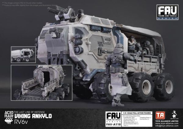 玩具聯合國 現貨 酸雨戰爭 Acid Rain FAV-A118 維京甲龍 RV6v 