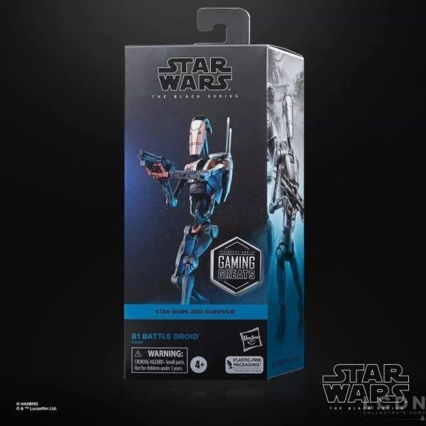 玩具聯合國★ 預購免訂金 Star Wars 星際大戰 電玩精選人物 黑標 6吋 B1 戰鬥機器人 