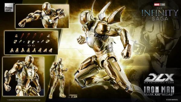玩具聯合國★ 預購免訂金 threezero DLX 鋼鐵人 Mark 21 MK21 米達斯 Midas 金霸王 
