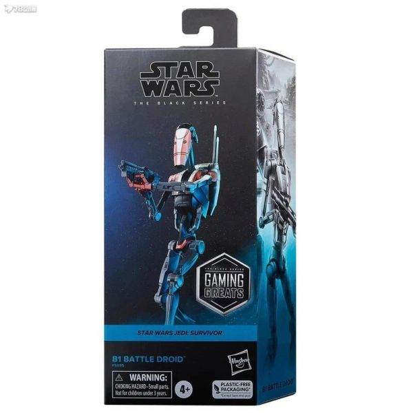 玩具聯合國★ 預購免訂金 Star Wars 星際大戰 電玩精選人物 黑標 6吋 B1 戰鬥機器人 