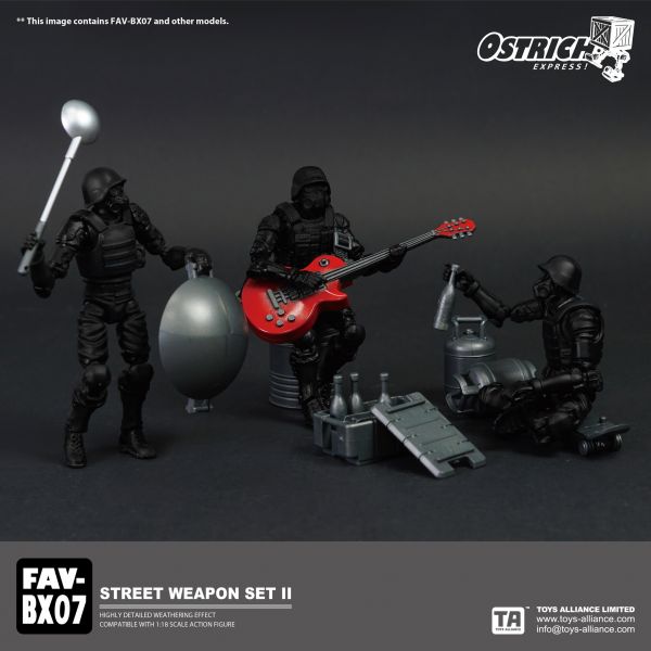 玩具聯合國★ 預購免訂金 TA FAV-BX07 STREET WEAPON set II 街頭武器II 