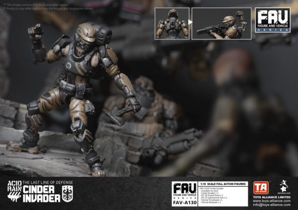 玩具聯合國 預購免訂金 TOYS ALLIANCE 酸雨戰爭 Acid Rain FAV-A130 渣燼侵襲者 