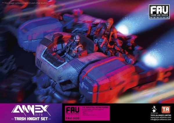 玩具聯合國★ 預購免訂金 TOYS ALLIANCE 酸雨戰爭 ANNEX 2179 FAV-H20 廢品騎士套裝 