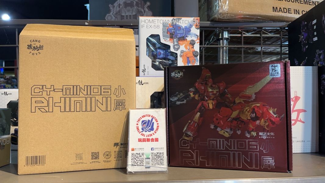 玩具聯合國★ 現貨 藏玩閣 小衝雲霄 小蚩尤 組合 CY-Mini06 犀牛 