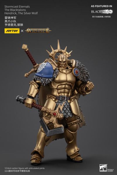 玩具聯合國★ 預購免訂金 暗源 Joytoy 雷鑄神軍 黑爪小隊 B.亨德裡克 銀狼 西格瑪時代 40K 戰鎚 