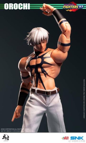 玩具聯合國★ 預購免訂金 SNK 正版授權 吞時工作室 拳皇 ’97 大蛇 1/12 可動人偶 TS-015 