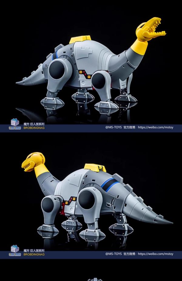 玩具聯合國★ 現貨 魔方 MS-B58 機械 恐龍 淤泥 雷龍 小比例 