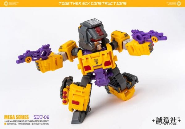 玩具聯合國★ 現貨 誠造社 SDT-09 黄色 破壞神 大力神 Demolisher 異色 限定版 