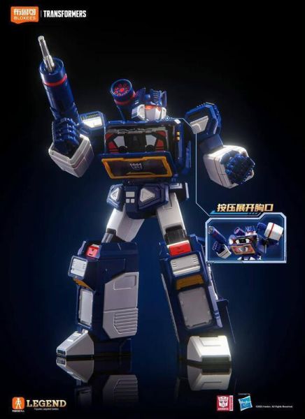 玩具聯合國 預購免訂金 布魯可 積木人 變形金剛 傳奇版 G1 音波 聲波 SOUNDWAVE 