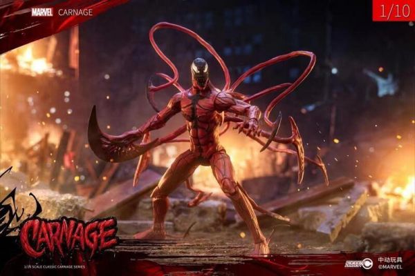 玩具聯合國★ 預購免訂金 中動玩具 1/10 CARNAGE 屠殺 血蜘蛛 