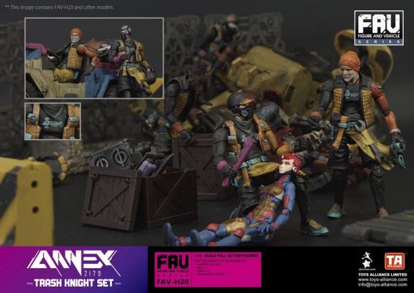 玩具聯合國★ 預購免訂金 TOYS ALLIANCE 酸雨戰爭 ANNEX 2179 FAV-H20 廢品騎士套裝 