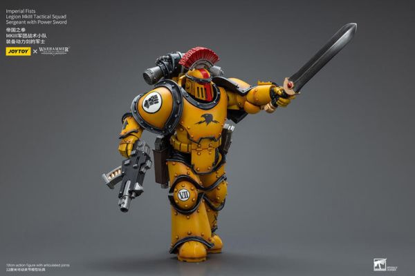 玩具聯合國★ 預購免訂金 暗源 Joytoy 帝國之拳 MkIII 軍團戰術小隊 B 裝備動力劍的軍士 