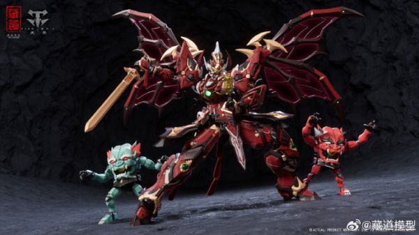 玩具聯合國★ 預購免訂金 藏道模型 CD-SE-01 御魂使 鑄馗 機甲武鬥版 可動完成品 