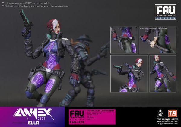 玩具聯合國★ 預購免訂金 TOYS ALLIANCE 酸雨戰爭 ANNEX 2179 FAV-H25 Ella 