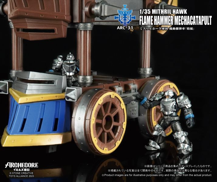 玩具聯合國★ 現貨 幻古戰紀 ARCHECORE ARC-31 秘銀雄鷹軍團 焰槌機動擲彈車 