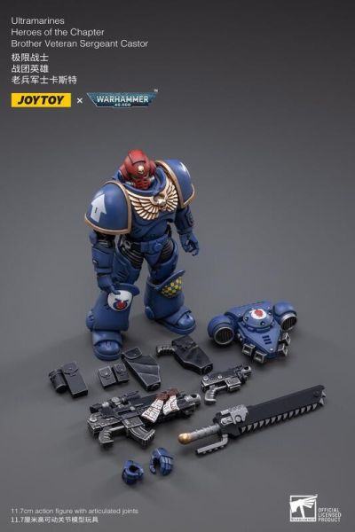 玩具聯合國 預購免訂金 暗源 Joy toy 極限戰士 老兵軍士卡斯特 原鑄副官伊拉斯塔斯 旗手波斯卡 戰鎚 40K 