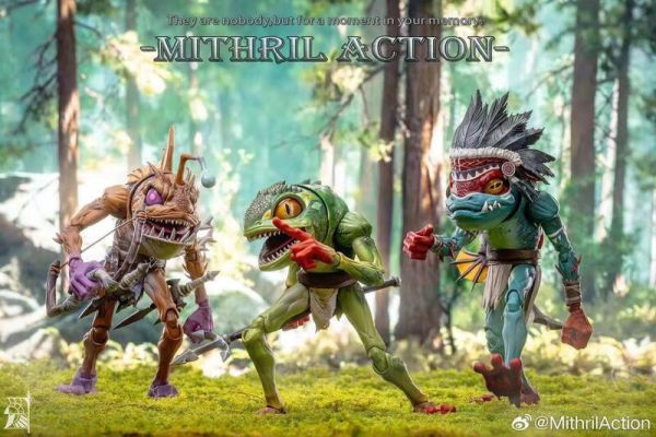 玩具聯合國★ 預購免訂金 秘銀工作室 1/10 魚人部落 深淵射手 高約17公分 可動完成品 