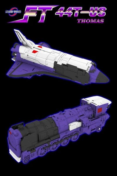 玩具聯合國★ 美 日 版 FANSTOYS 三變 大火車 G1 FT-44T 異色 