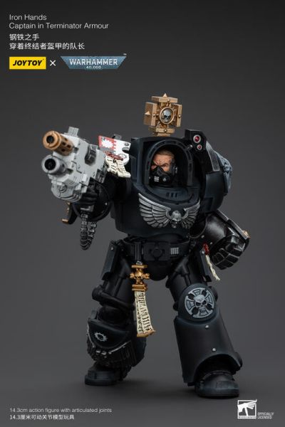 玩具聯合國★ 預購免訂金 暗源 Joytoy 鋼鐵之手 穿著終結者盔甲的隊長 鐵手 終結者 連長 戰鎚 40K 3.75 