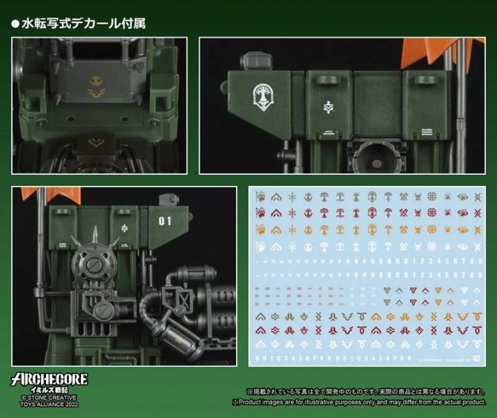 玩具聯合國★ 現貨 ARCHECORE 幻古戰記 ARC-X04 未塗裝版 戰鬥烤爐 