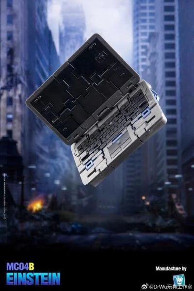 玩具聯合國★ 預購免訂金 吳醫生 MC-04B 愛因斯坦 黑色 小怪獸 好兄弟 小比例 全球限量 