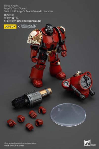 玩具聯合國★ 預購免訂金 Joytoy 暗源 聖血天使 天使之淚小隊 配備爆燃蛇銃的埃利姆 配備天使之淚榴彈發射器埃利姆 