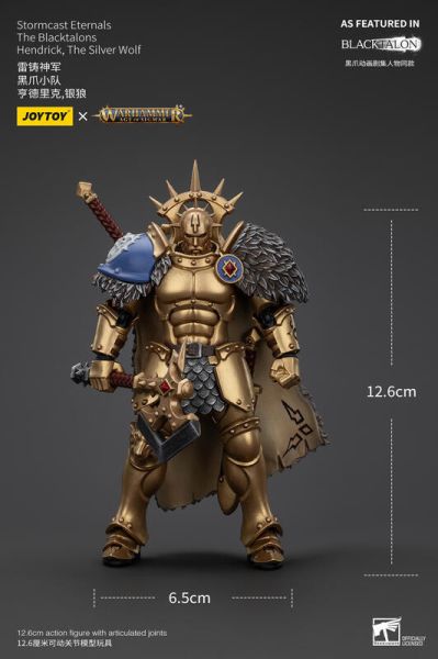 玩具聯合國★ 預購免訂金 暗源 Joytoy 雷鑄神軍 黑爪小隊 B.亨德裡克 銀狼 西格瑪時代 40K 戰鎚 
