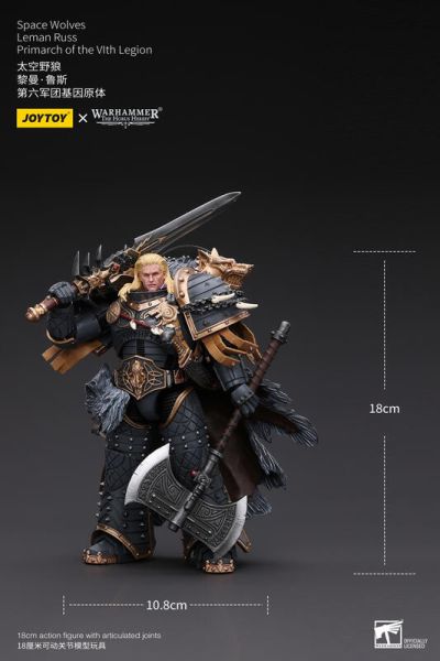 玩具聯合國★ 預購免訂金 joytoy 暗源 黎曼·魯斯 黎曼 努斯 第六軍團基因原體 戰錘 原體 狼團 