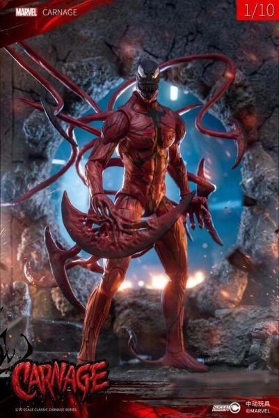 玩具聯合國★ 預購免訂金 中動玩具 1/10 CARNAGE 屠殺 血蜘蛛 