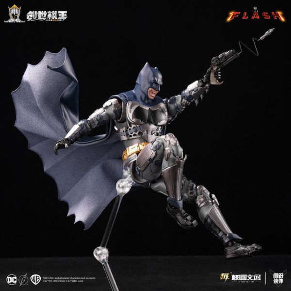 玩具聯合國★ 預購免訂金 創世模王 蝙蝠俠 閃電俠 DC 班·艾佛列克 組裝模型 