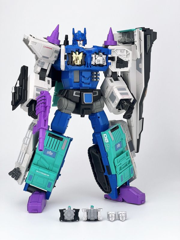 玩具聯合國 再版預購免訂金 FANS HOBBY MB-08A DOUBLE EVIL 霸王 破壞大帝 可三變 
