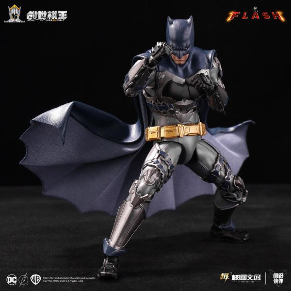 玩具聯合國★ 預購免訂金 創世模王 蝙蝠俠 閃電俠 DC 班·艾佛列克 組裝模型 