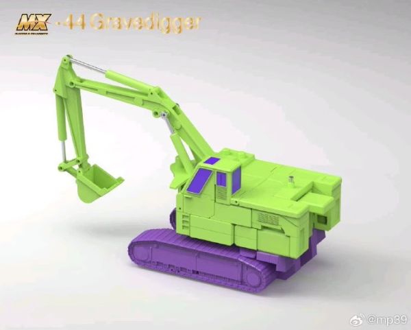 玩具聯合國★ 預購免訂金 X-Transbots X社 MX-44 清掃機 挖掘機 G1 大力神 