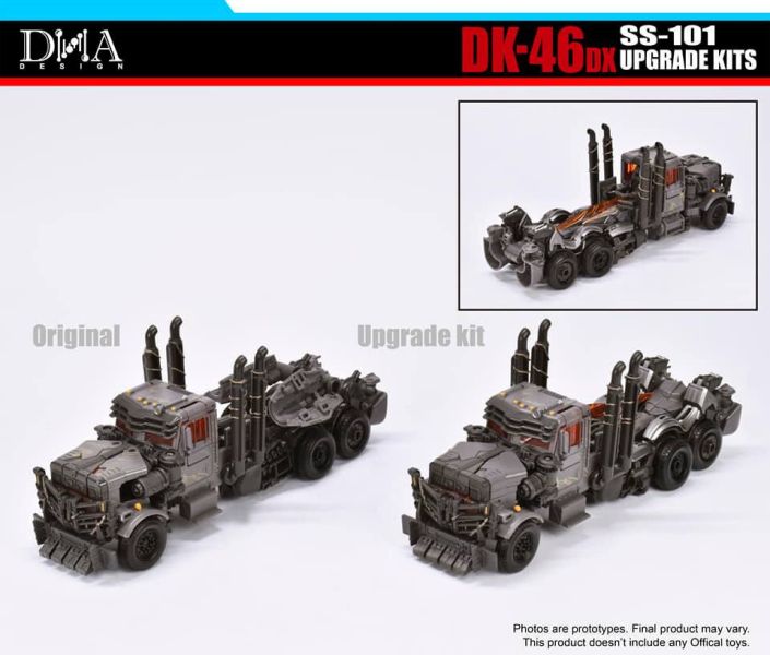 玩具聯合國★ 預購免訂金 DNA Design DK46DX SS101 天災 配件包 DK-46DX 