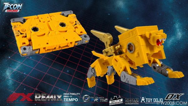 玩具聯合國★ 現貨 Ocular Max OX RMX-11EX 磁帶獅子 TEMPO 