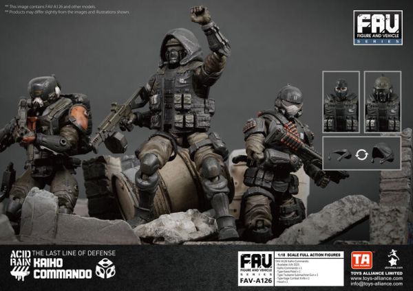 玩具聯合國★ 預購免訂金 TOYS ALLIANCE 酸雨戰爭 Acid Rain FAV-A126 海堡突擊兵 