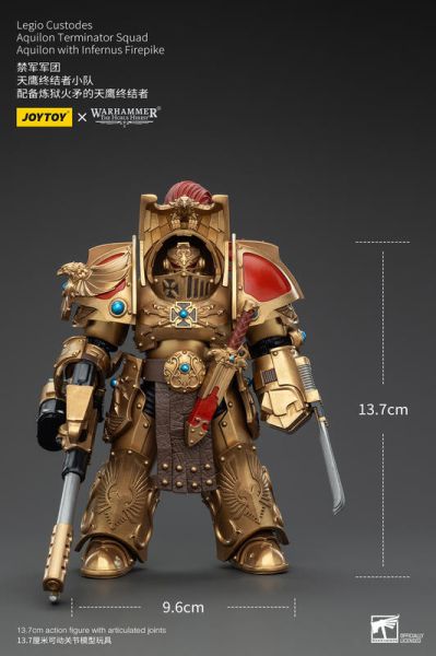 玩具聯合國★ 預購免訂金 暗源 Joytoy 禁軍 天鷹終結者小隊 配備煉獄火矛的天鷹終結者 1/18 戰鎚 40K 