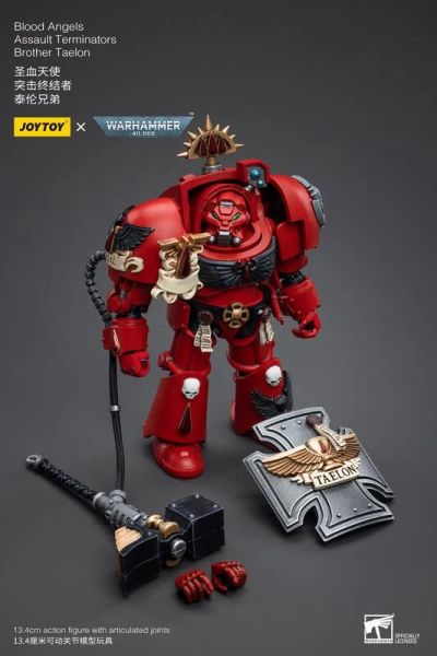 玩具聯合國★ 預購免訂金 joytoy暗源 40K 聖血天使 突擊終結者 F. 泰倫兄弟 動力爪 戰錘 
