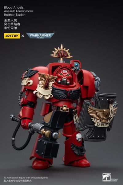 玩具聯合國★ 預購免訂金 joytoy暗源 40K 聖血天使 突擊終結者 F. 泰倫兄弟 動力爪 戰錘 