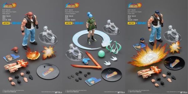 玩具聯合國 預購免訂金 joytoy X SNK 暗源 格鬥天王 KOF98 1/18 克拉克 拉爾夫 莉安娜 三款 