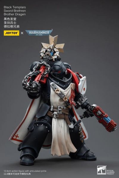 玩具聯合國★ 預購免訂金 暗源 Joy toy 黑色聖堂 聖劍兵士 德拉根兄弟 B 戰錘 戰槌 40K 3.75 