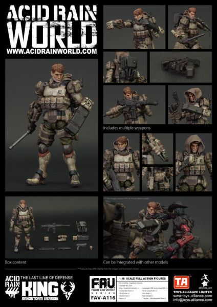 玩具聯合國★ 現貨 酸雨戰爭 Acid Rain FAV-A116 京（沙暴版） 