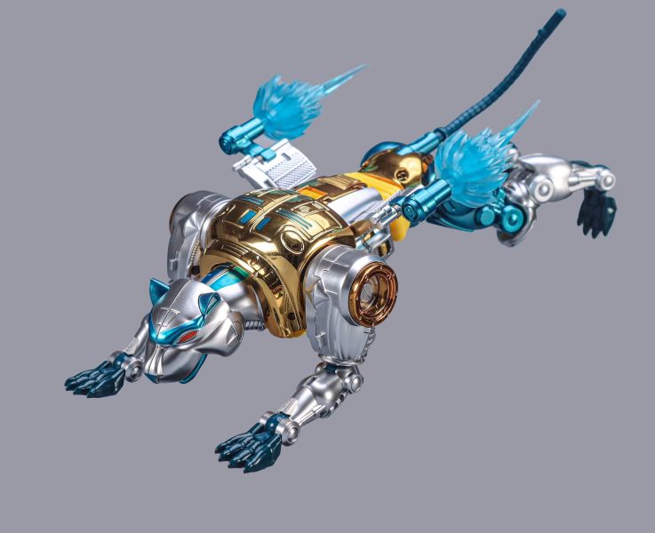 玩具聯合國★ 現貨 TA BWM-03 野獸戰爭 金屬變體豹司令 二代 黃豹 超能勇士 精塗版 