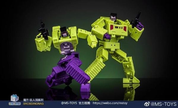 玩具聯合國★ 現貨 魔方 MS-B41A & MS-42A 挖掘機 推土機 小力神 小比例 精塗版 3天內出貨 