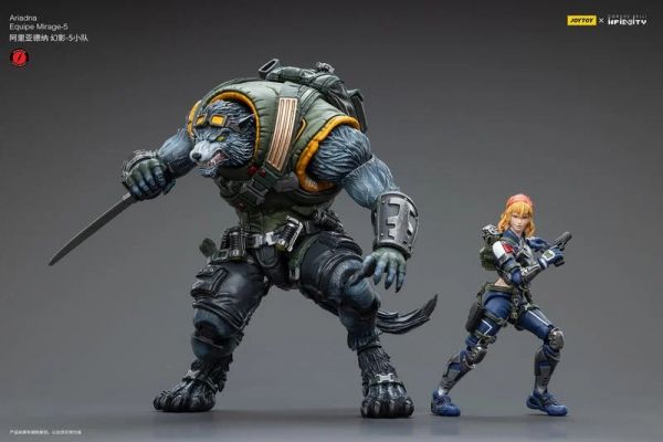 玩具聯合國★ 預購免訂金 暗源 joytoy 無限戰爭 阿里亞德納 幻影-5小隊 狼人 3.75 1/18 