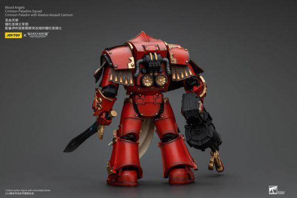 玩具聯合國★ 預購免訂金 Joytoy 暗源 聖血天使 配備伊利亞斯圖斯突擊炮的猩紅聖騎士 30k 荷魯斯之亂 