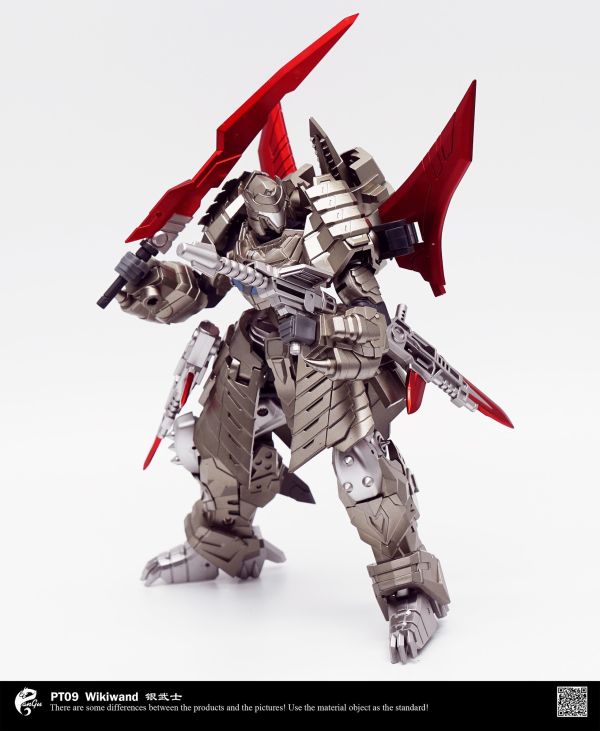 玩具聯合國★ 預購免訂金 盤古模型 PT-09 銀武士 可變形 可動完成品 