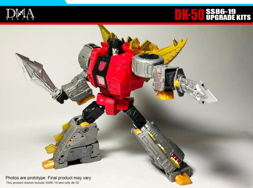 玩具聯合國★ 預購免訂金 DNA DK50 變形金剛 SS-86 L級 恐龍金剛 劍龍 嚎叫 配件包 