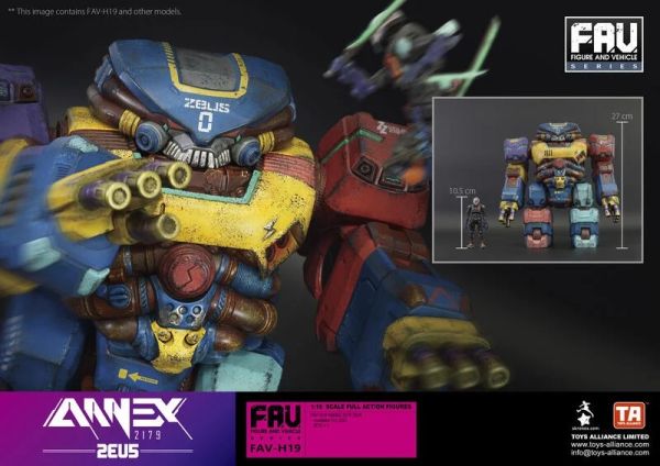 玩具聯合國★ 預購免訂金 TOYS ALLIANCE 酸雨戰爭 ANNEX 2179 FAV-H19 宙斯 